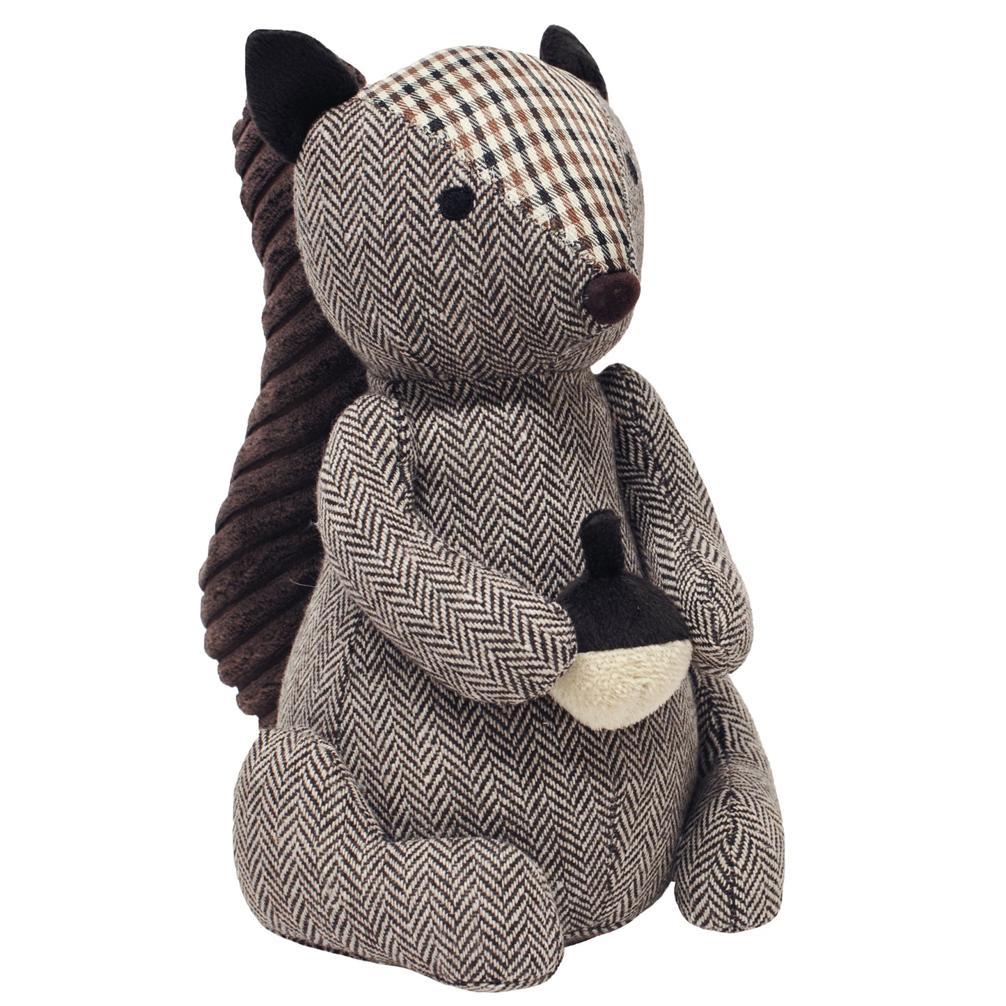SQUIRREL DOORSTOP BROWN