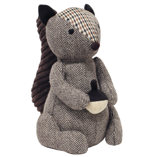 SQUIRREL DOORSTOP BROWN