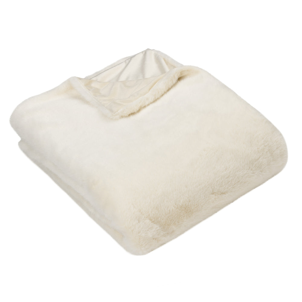 Stanza 130x180 Throw Ecru