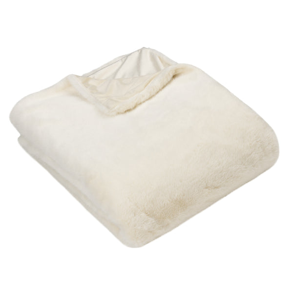 Stanza 130x180 Throw Ecru