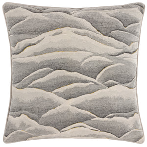 Stratus 45x45 Feather Filled Cushion Grey