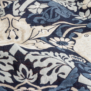 Strawberry Thief 140x170 Throw Indigo - view 9