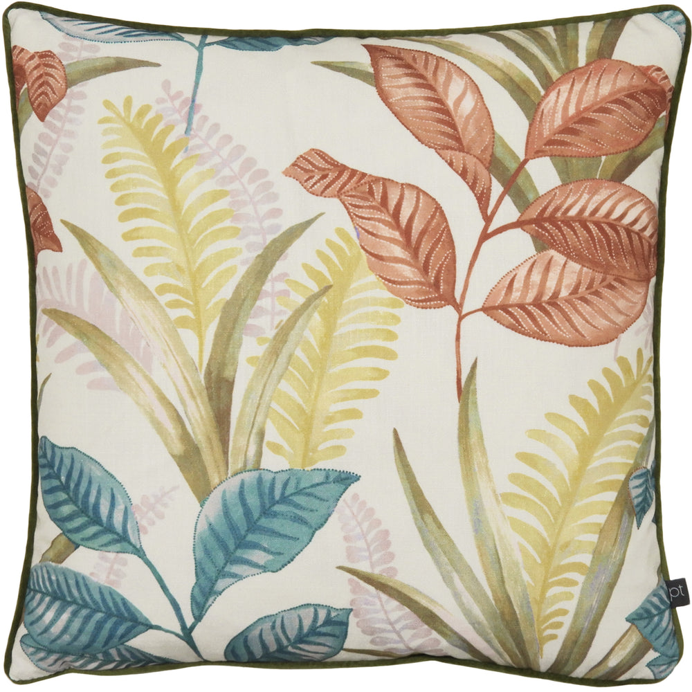 Sumba 50x50 Feather Filled Cushion Coral - Canwell Interiors Limited - Riva