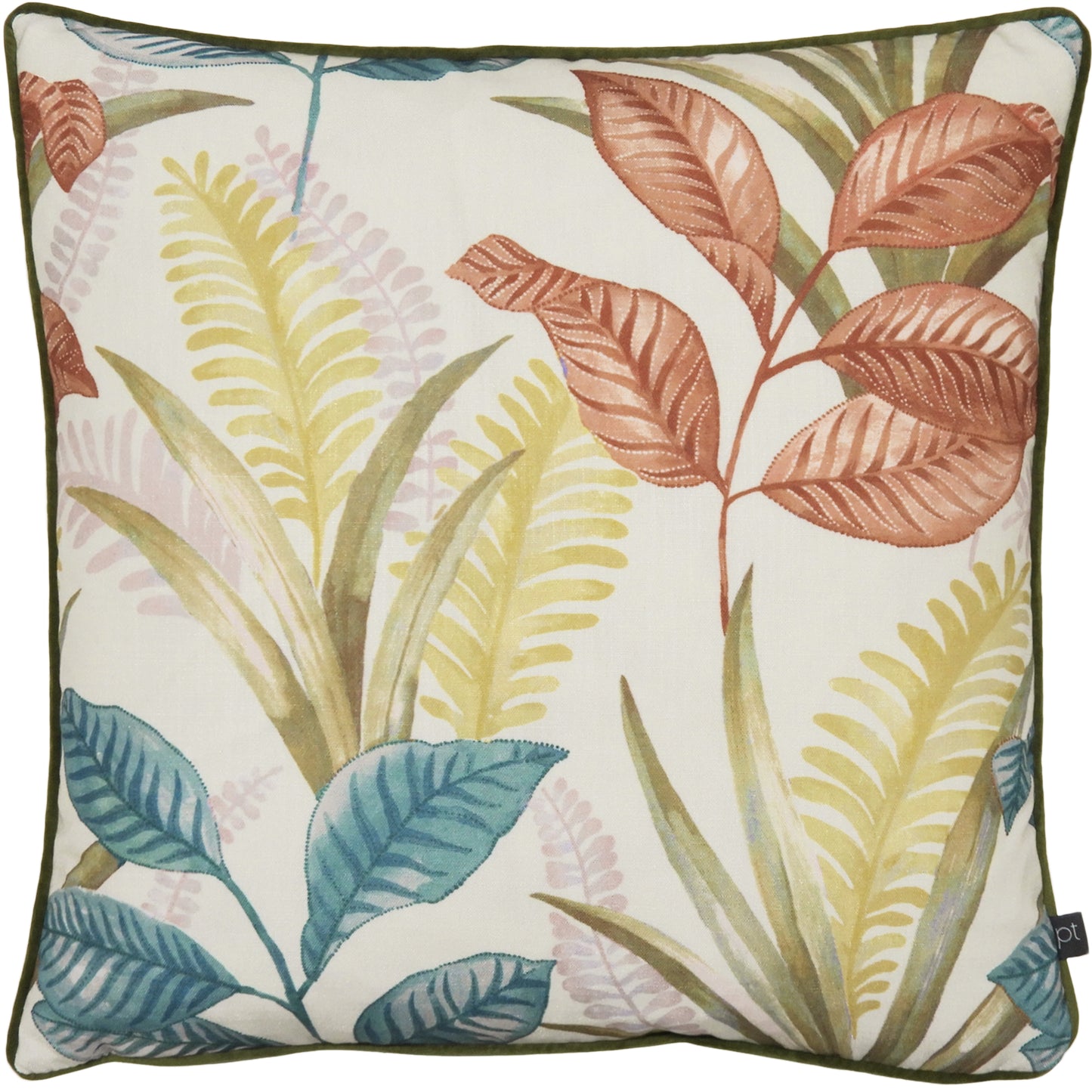 SUMBA 50X50 FEATHER FILLED CUSHION CORAL