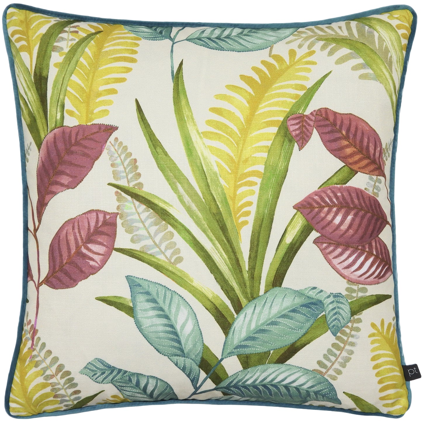 SUMBA 50X50 FEATHER FILLED CUSHION RHUMBA