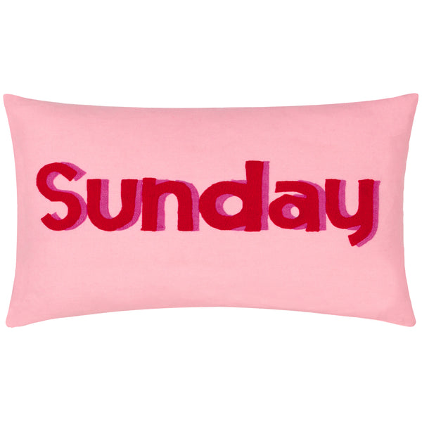 Sunday 30x50 Feather Filled Cushion Pink