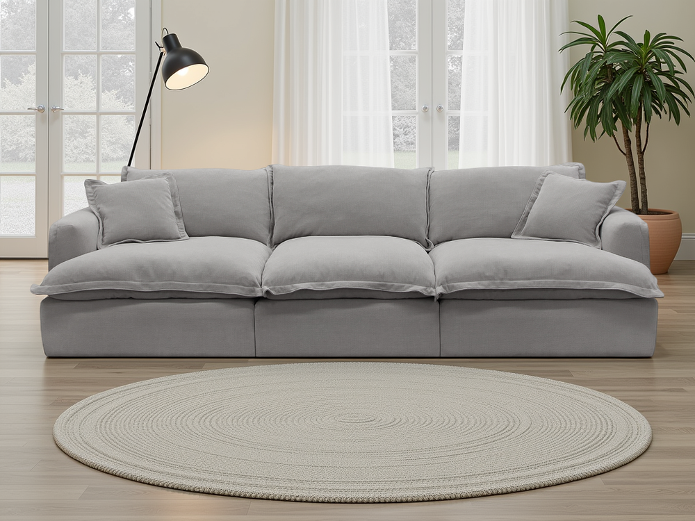 Santa Barbara Modular Sofa Grey - Xshowhome