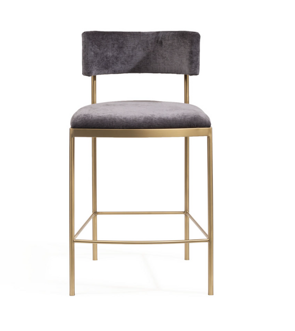 Envie II Counter Stool - Giselle Dark Charcoal - Tommy Franks