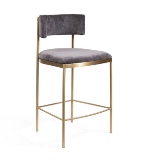 Envie II Counter Stool - Giselle Dark Charcoal - Tommy Franks