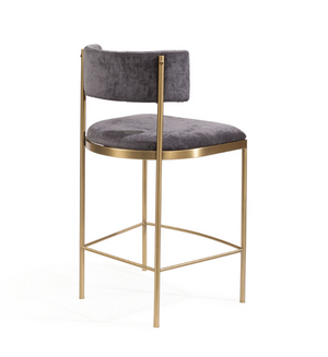 Envie II Counter Stool - Giselle Dark Charcoal - Tommy Franks