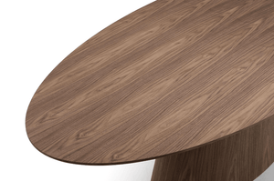 Tavamo Dining Table - Oval - Walnut - Tommy Franks