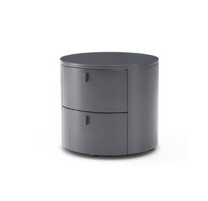 Sims Bedside Table - Matte Anthracite - Tommy Franks