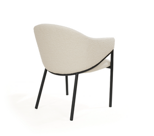 Aidan Armchair - Polar Bouclé - Set of 2 - Tommy Franks