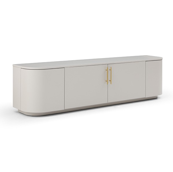 Oakura TV Unit - Matte Beige - Tommy Franks