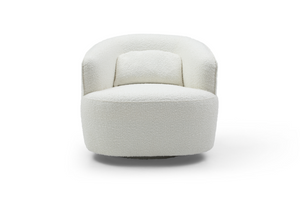 Grace Swivel Chair - Polar Bouclé - Tommy Franks