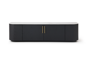 Oakura TV Unit - Black - Tommy Franks