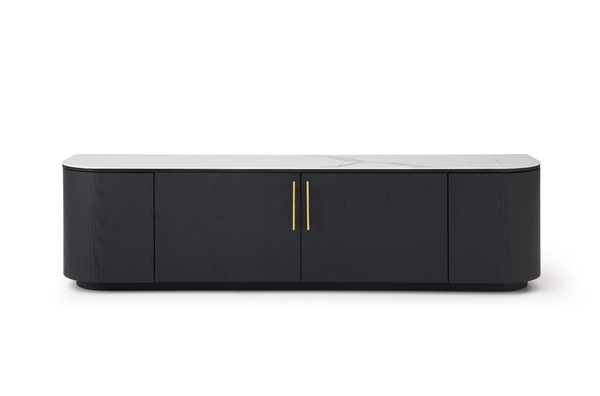 Oakura TV Unit - Black - Tommy Franks