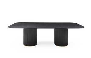 Lantine 240 Dining Table - Black Oak - Tommy Franks