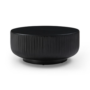 Ridge Coffee Table - Black - Tommy Franks