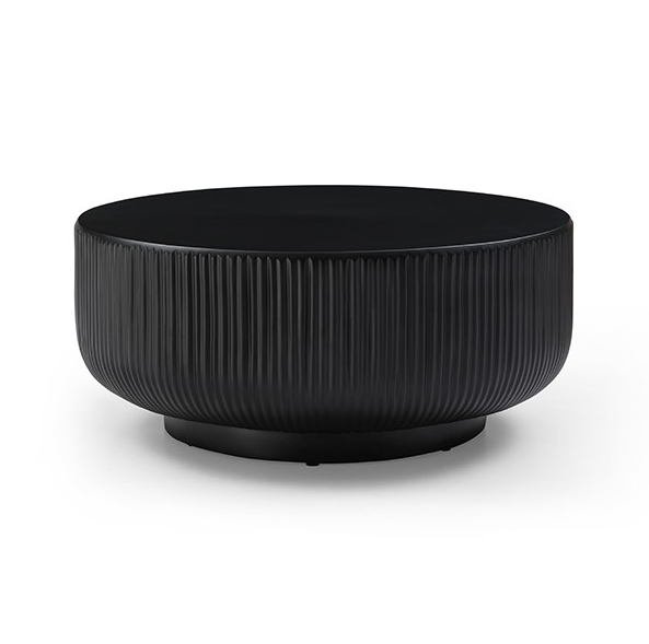Ridge Coffee Table - Black - Tommy Franks