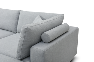 Blanco 6 Piece Modular Sofa - Cool Grey - Tommy Franks