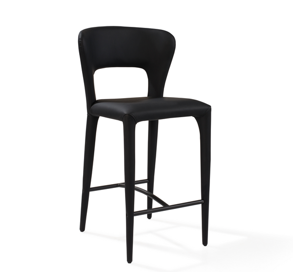 Pari I Bar Stool - Mustang Black - Tommy Franks