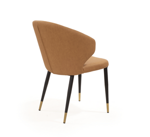 Bellroy Dining Chair - Vintage Eco Pelle Honey - Tommy Franks