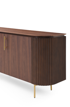 Lantine Buffet - Walnut & Brass - Tommy Franks