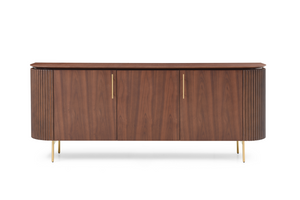 Lantine Buffet - Walnut & Brass - Tommy Franks