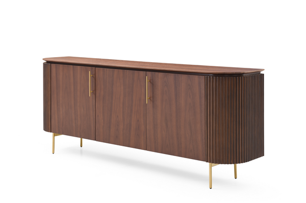Lantine Buffet - Walnut & Brass - Tommy Franks