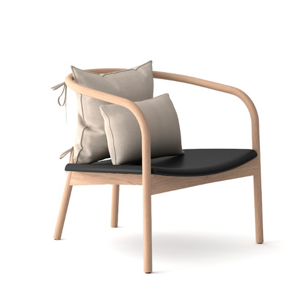 Ikigae Solid Oak Lounge Chair - Tommy Franks
