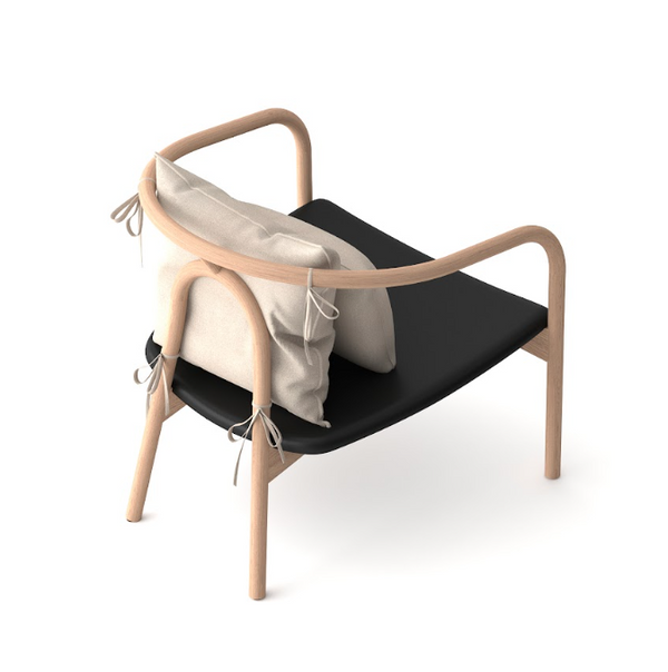 Ikigae Solid Oak Lounge Chair - Tommy Franks