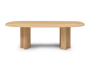 Moon Dining Table 240 - Light Oak - Tommy Franks