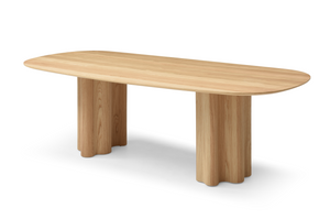 Moon Dining Table 240 - Light Oak - Tommy Franks