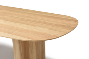 Moon Dining Table 240 - Light Oak - Tommy Franks