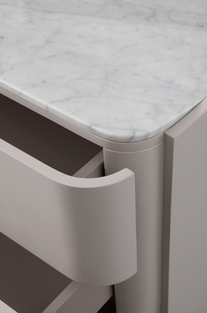 Vertu Dresser - Matte Beige - Tommy Franks