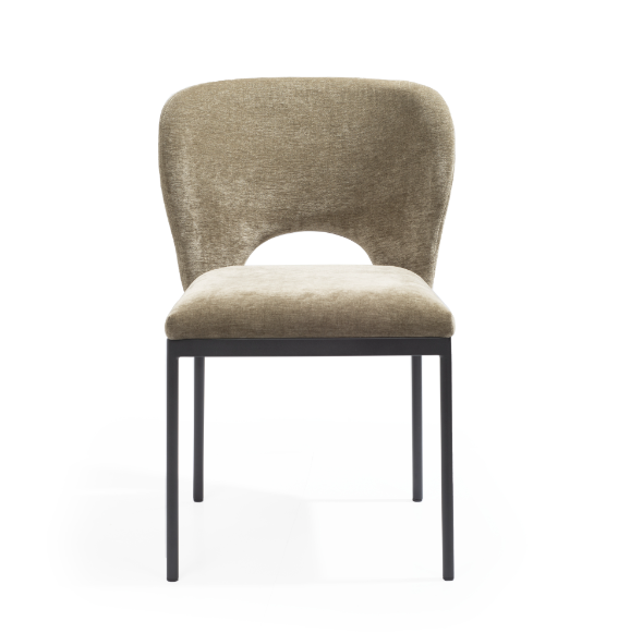 Wolfie Dining Chair - Set of 2 - Olive - Tommy Franks