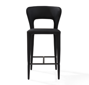 Pari I Bar Stool - Mustang Black - Tommy Franks