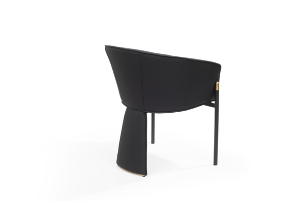 Felipo Dining Chair - Set of 2 - Mustang Black - Tommy Franks