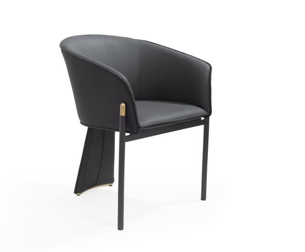 Felipo Dining Chair - Set of 2 - Mustang Black - Tommy Franks