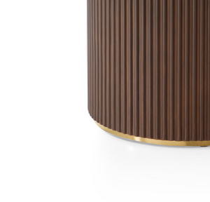 Lantine 150 Dining Table - Walnut & Brass - Tommy Franks