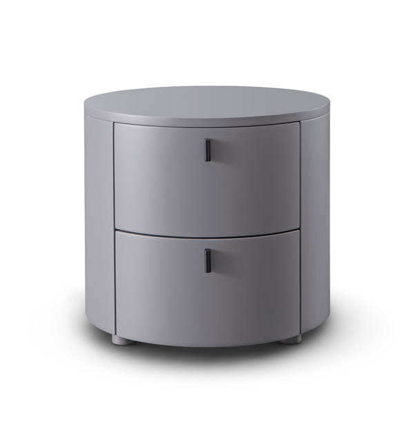 Sims Bedside - Matte Grey - Tommy Franks