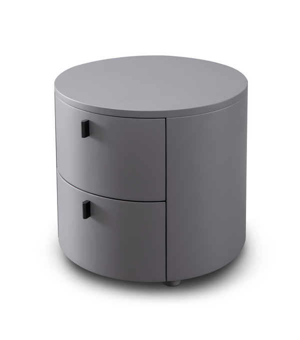 Sims Bedside - Matte Grey - Tommy Franks