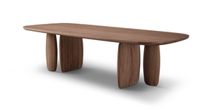 Underline 280 Dining Table - Light Walnut - Tommy Franks