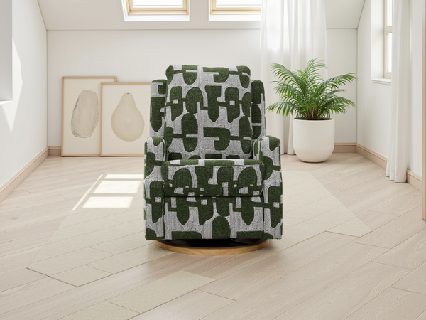 Seville Electric Reclining Chair Green - Xshowhome