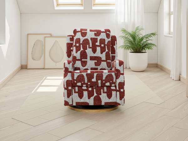 Seville Electric Reclining Chair Red - Xshowhome