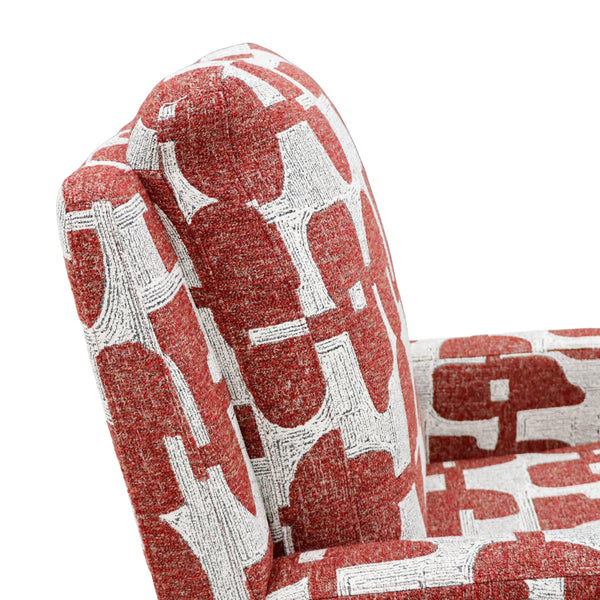 Seville Electric Reclining Chair Red - Xshowhome
