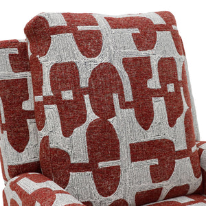 Seville Electric Reclining Chair Red - Xshowhome