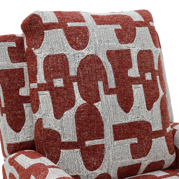 Seville Electric Reclining Chair Red - Xshowhome