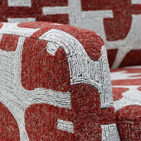 Seville Electric Reclining Chair Red - Xshowhome